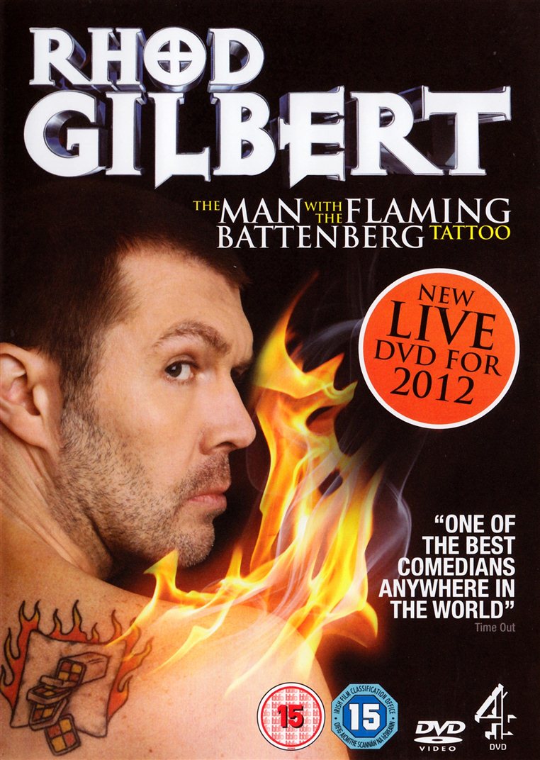 Rhod Gilbert: The Man with the Flaming Battenberg Tattoo (DVD)