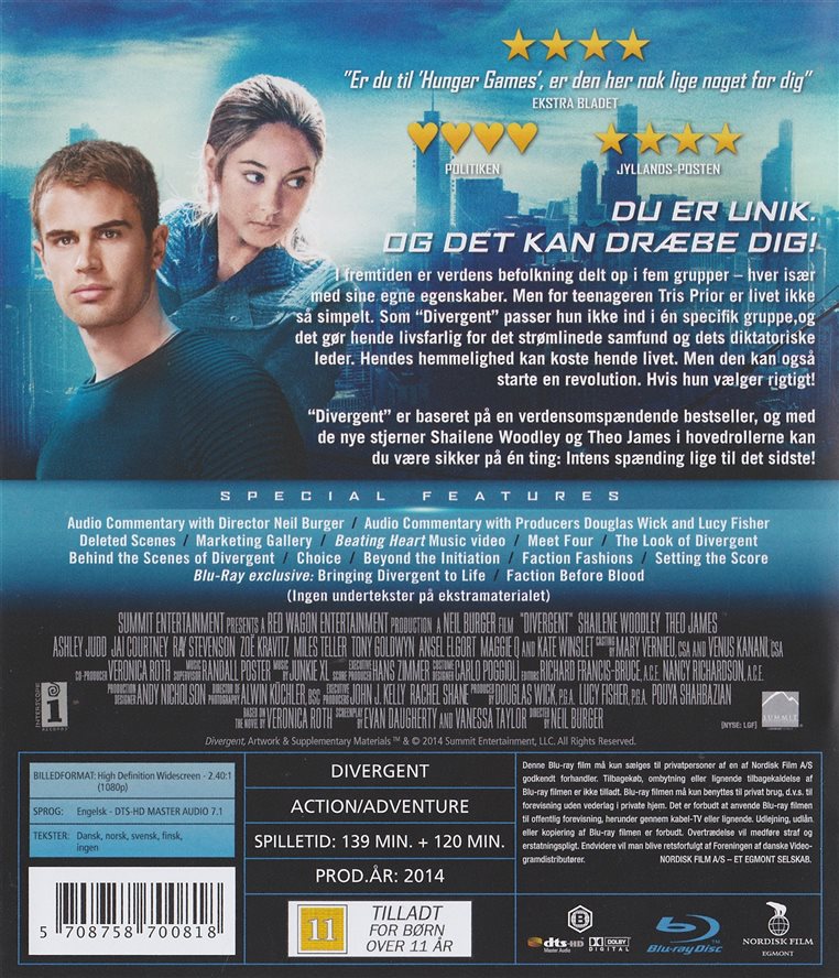 Divergent (Blu-ray)
