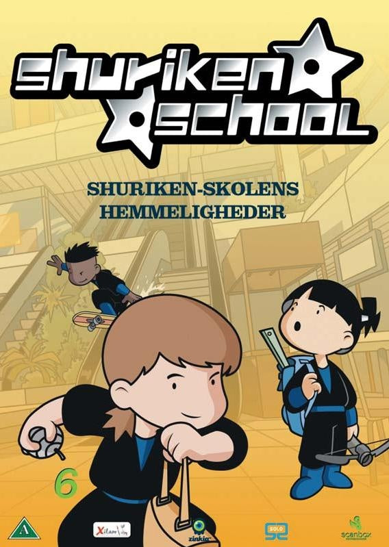 Shuriken-skolens hemmeligheder (DVD)