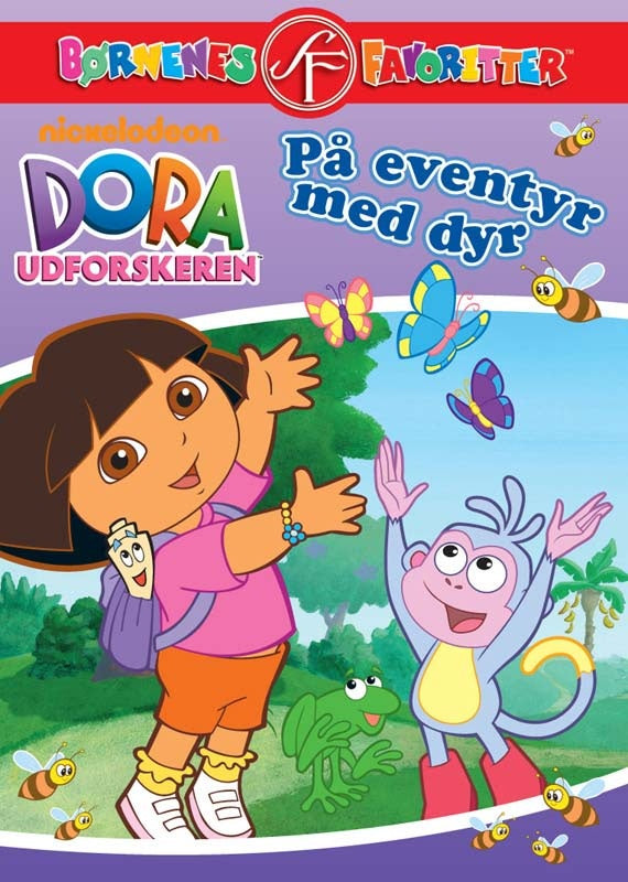 Dora Udforskeren - På eventyr med dyr (DVD)