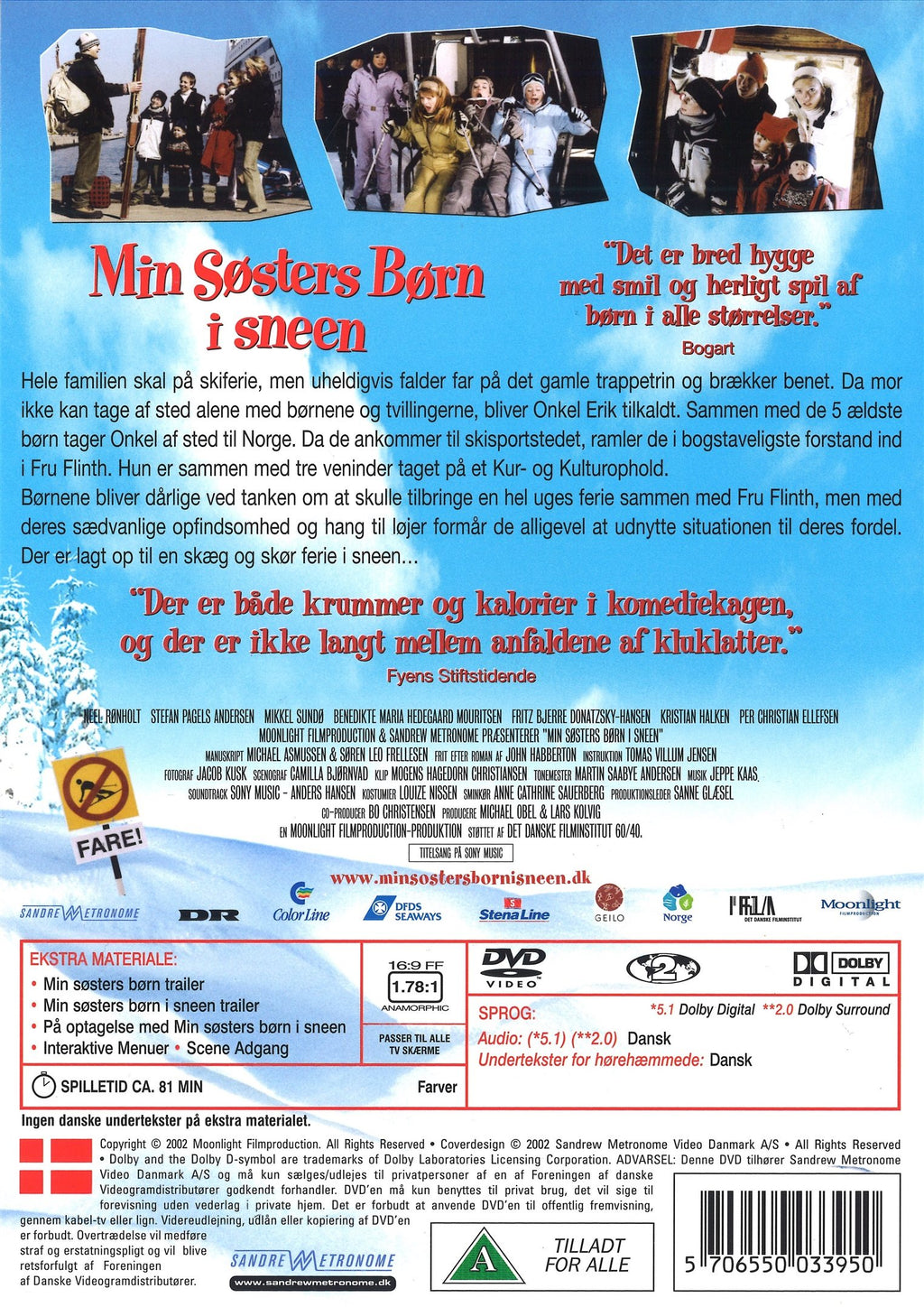 Min Søsters Børn i sneen (DVD)