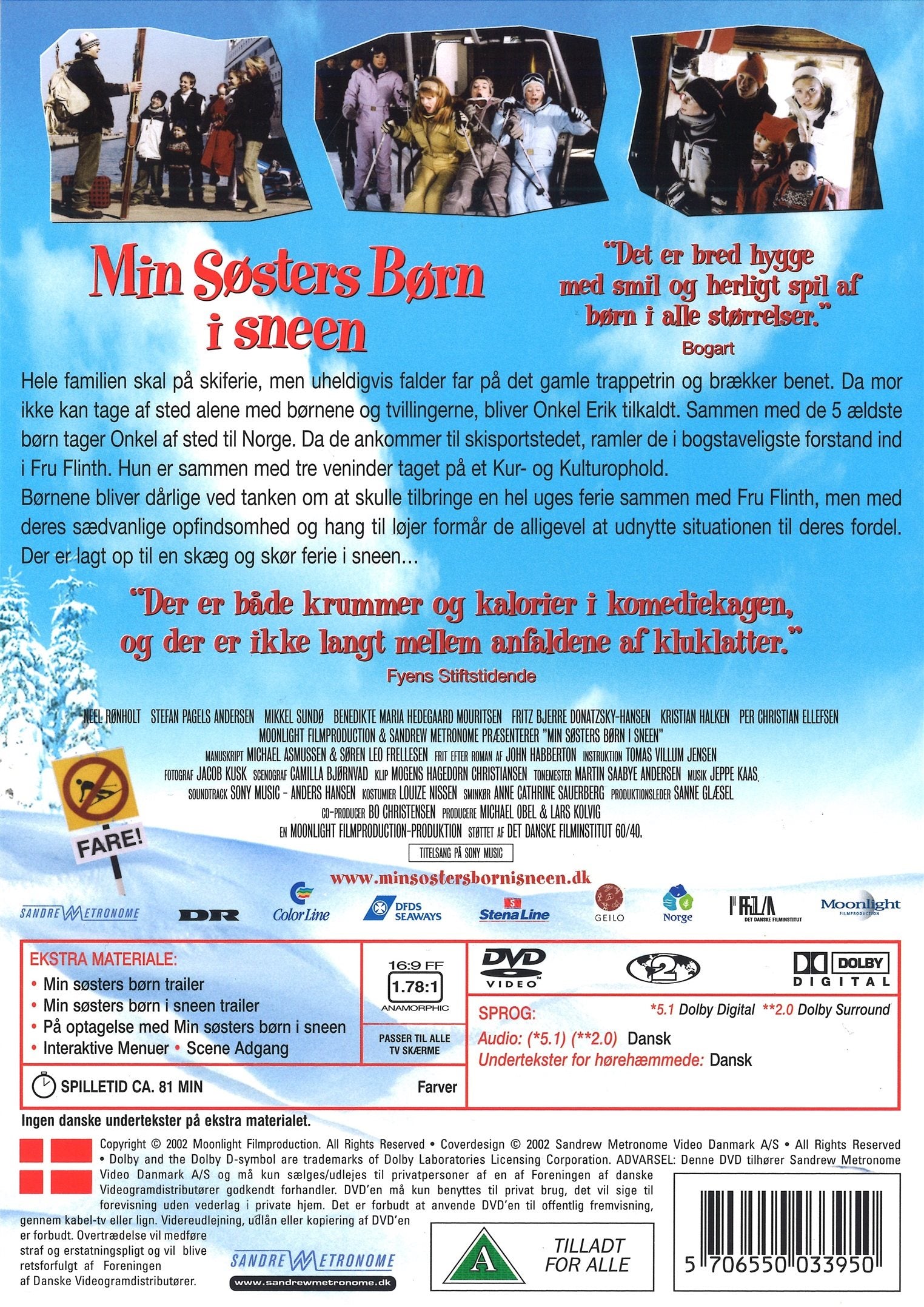 Min Søsters Børn i sneen (DVD)