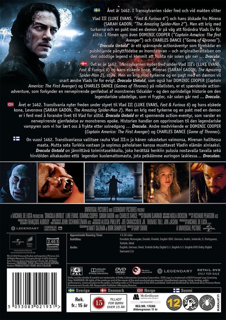 Dracula Untold (DVD)