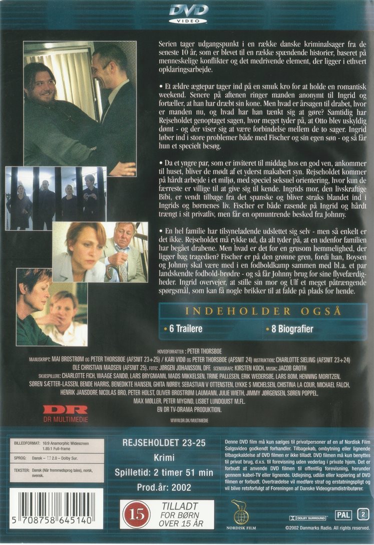Rejseholdet 8 (Afsnit 23-25) (DVD)