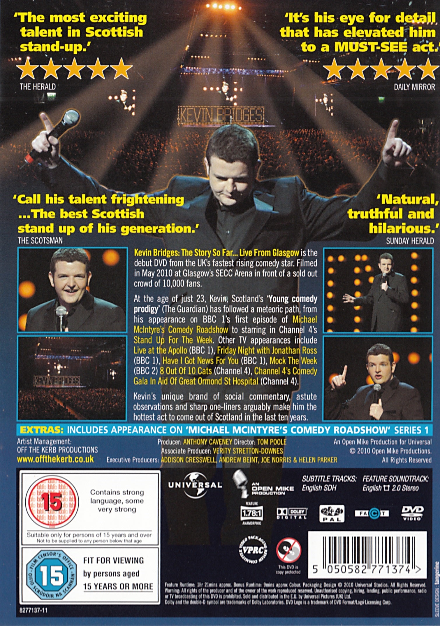 Kevin Bridges: The Story So Far...: Live in Glasgow (DVD)