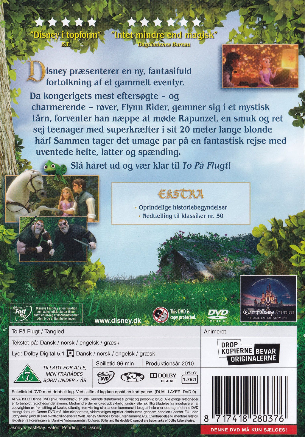 To På Flugt (DVD)