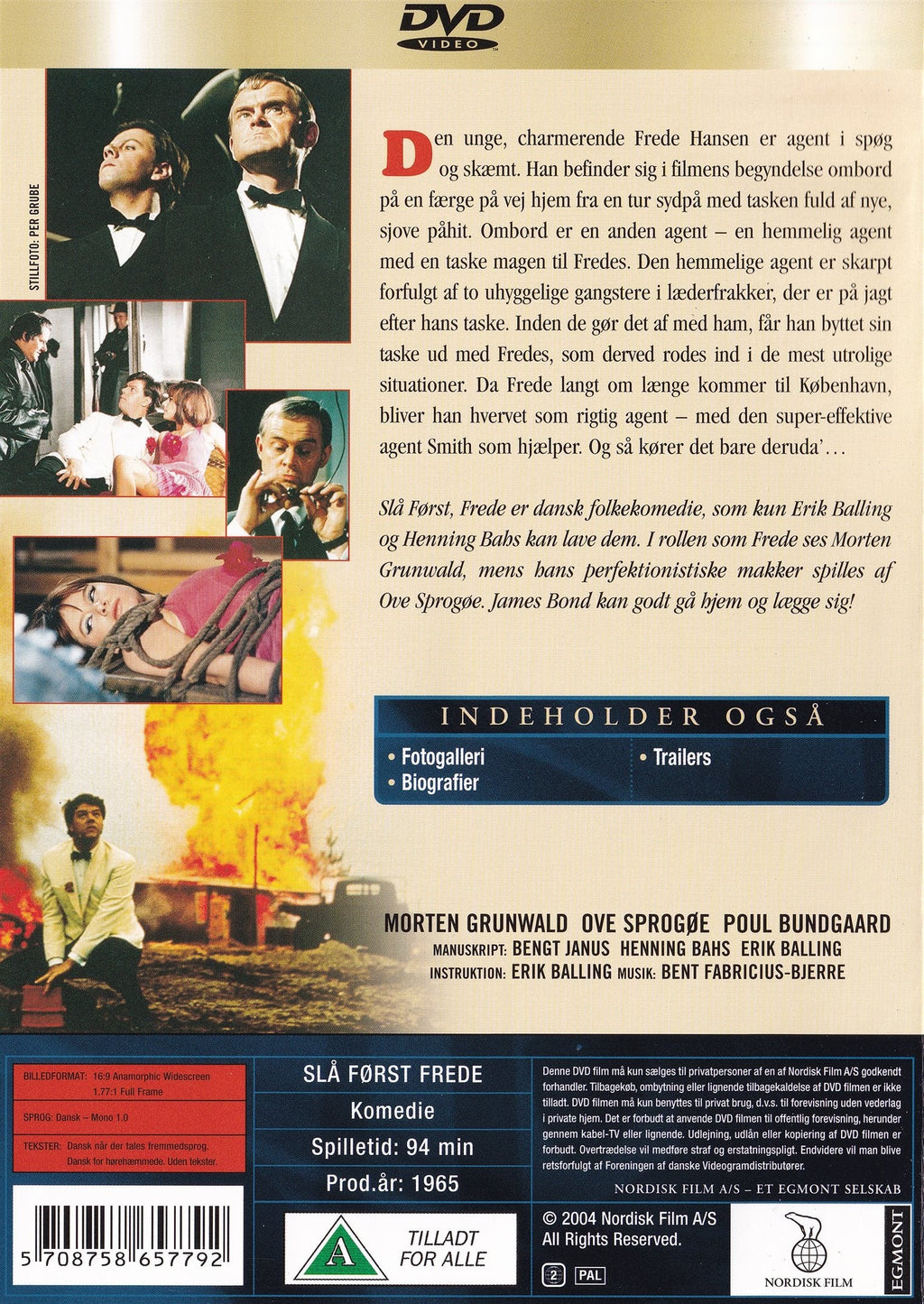 Slå først, Frede (DVD)