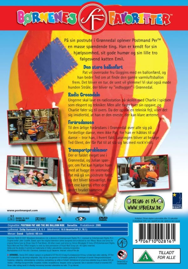 Postmand Per. Den store Ballonfart (DVD)