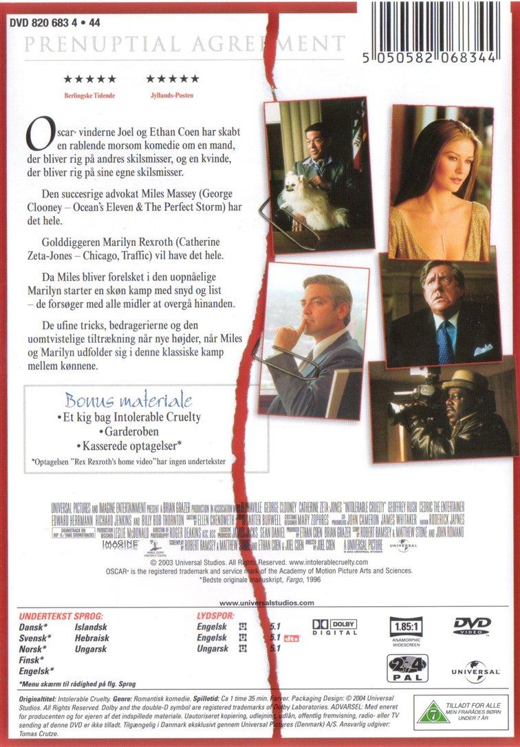 Intolerable Cruelty (DVD)