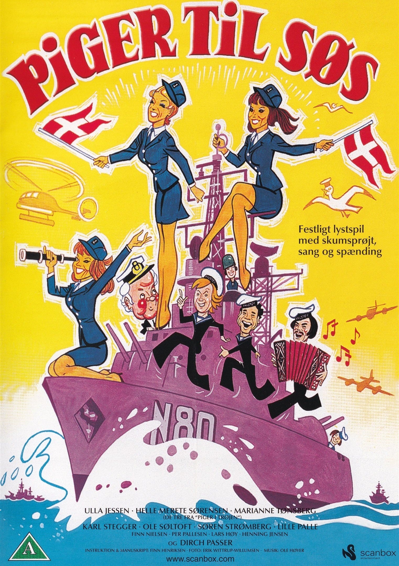 Piger til søs (DVD)