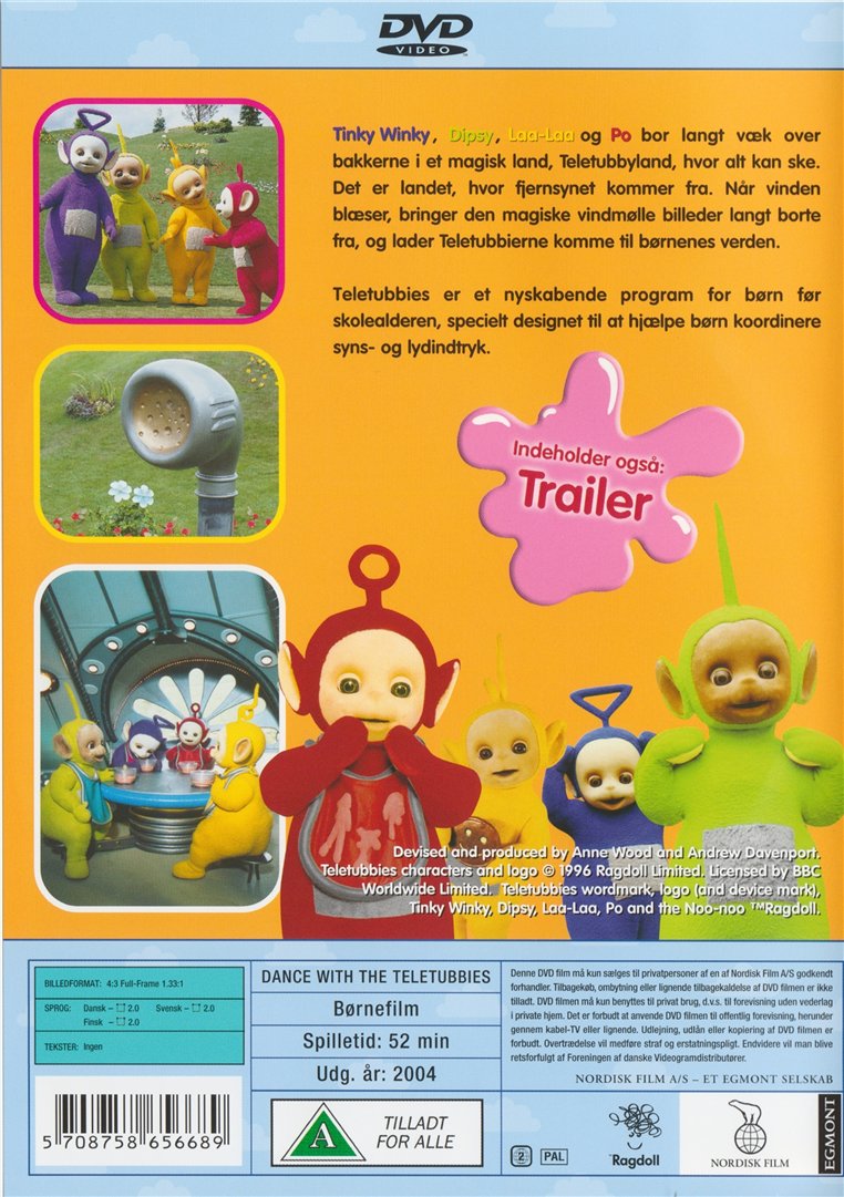 Teletubbies: Dans Med TeleTubbies (DVD)