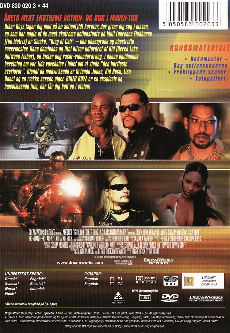 Biker Boyz - Den hurtigeste overlever (DVD)