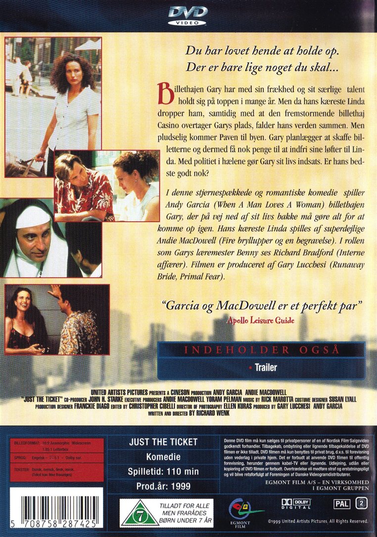Just the Ticket (DVD)