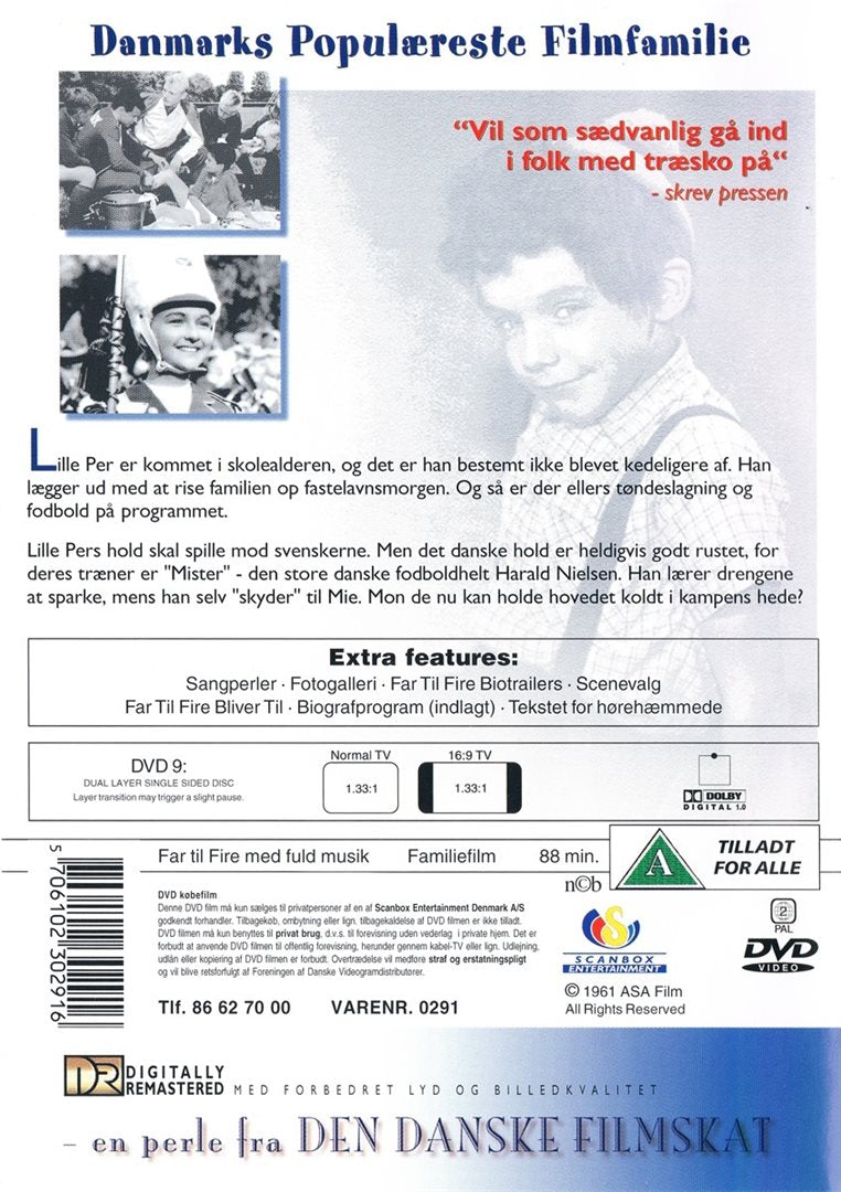 Far til Fire med fuld musik (DVD)