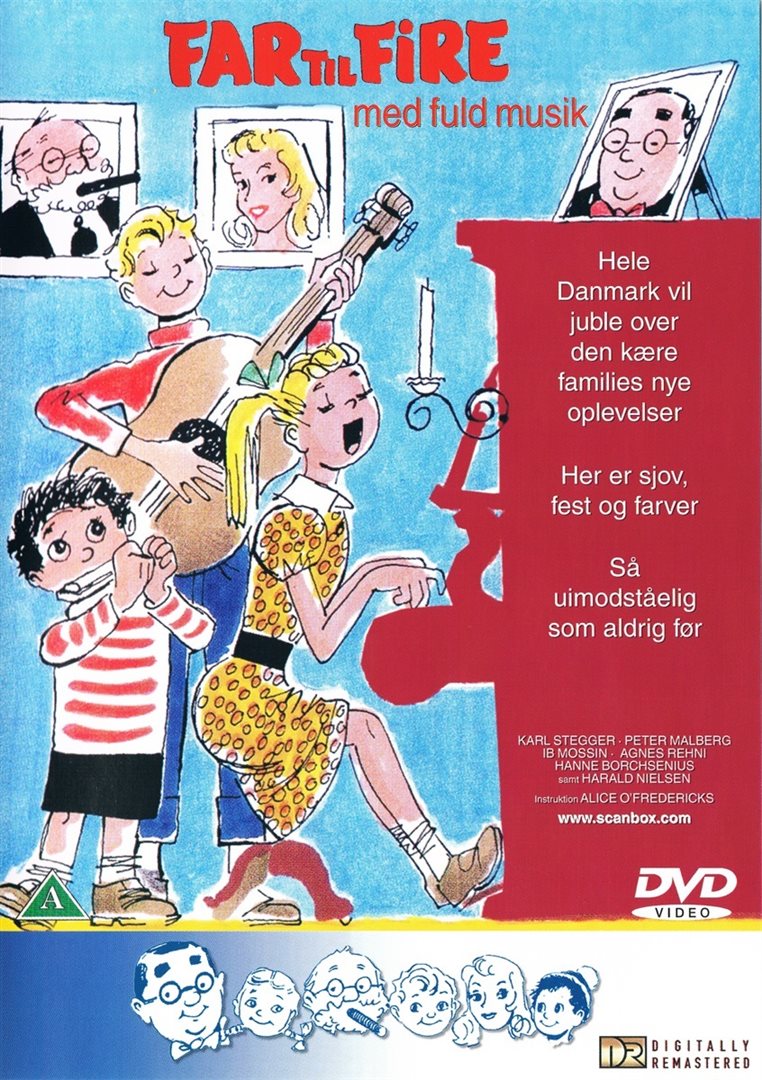 Far til Fire med fuld musik (DVD)