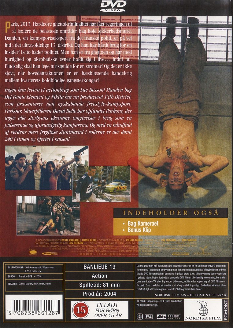 B13: 13th District (DVD)