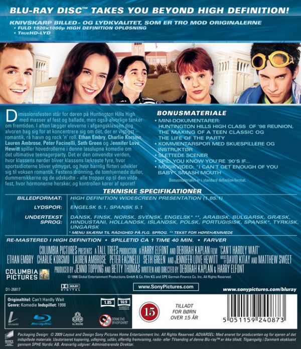 Cant Hardly Wait (Blu-ray)