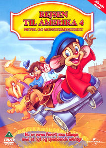 Rejsen til Amerika 4: Fievel og monstermysteriet (DVD)