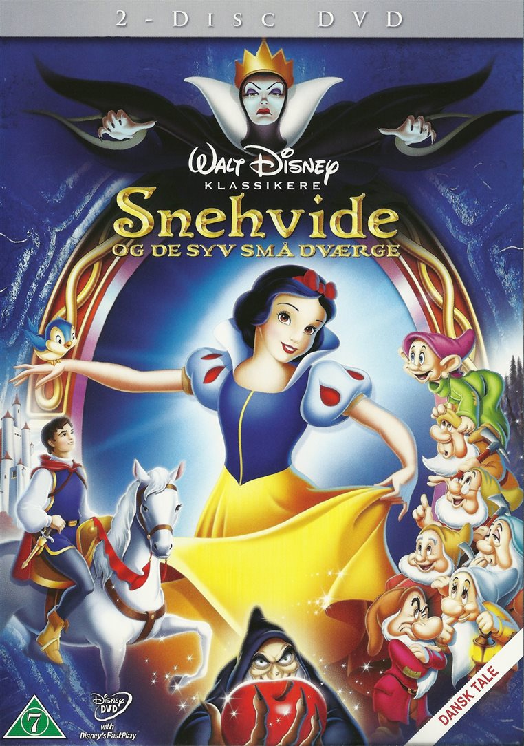 Snehvide og de syv små dværge (DVD)