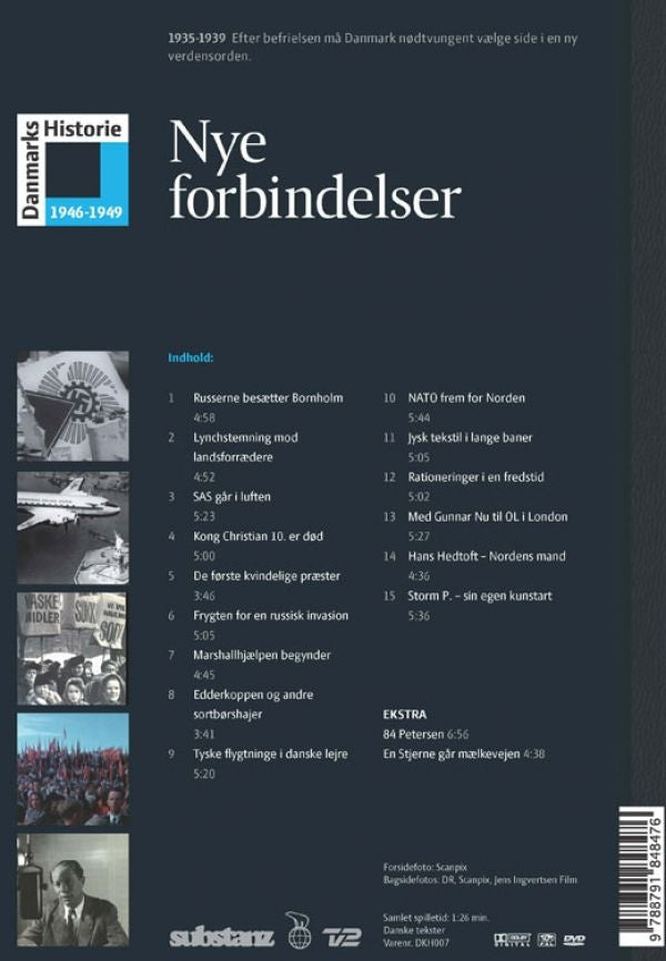 Danmarks Historie - 1946-1949 - Nye forbindelser (DVD)