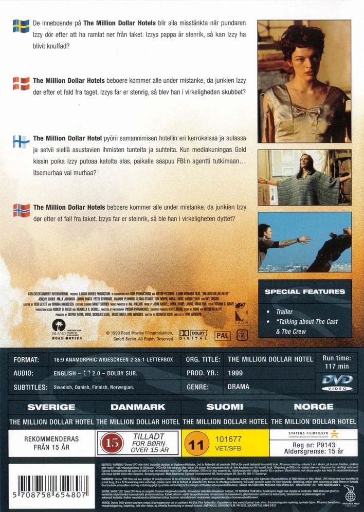 The Million Dollar Hotel (DVD)