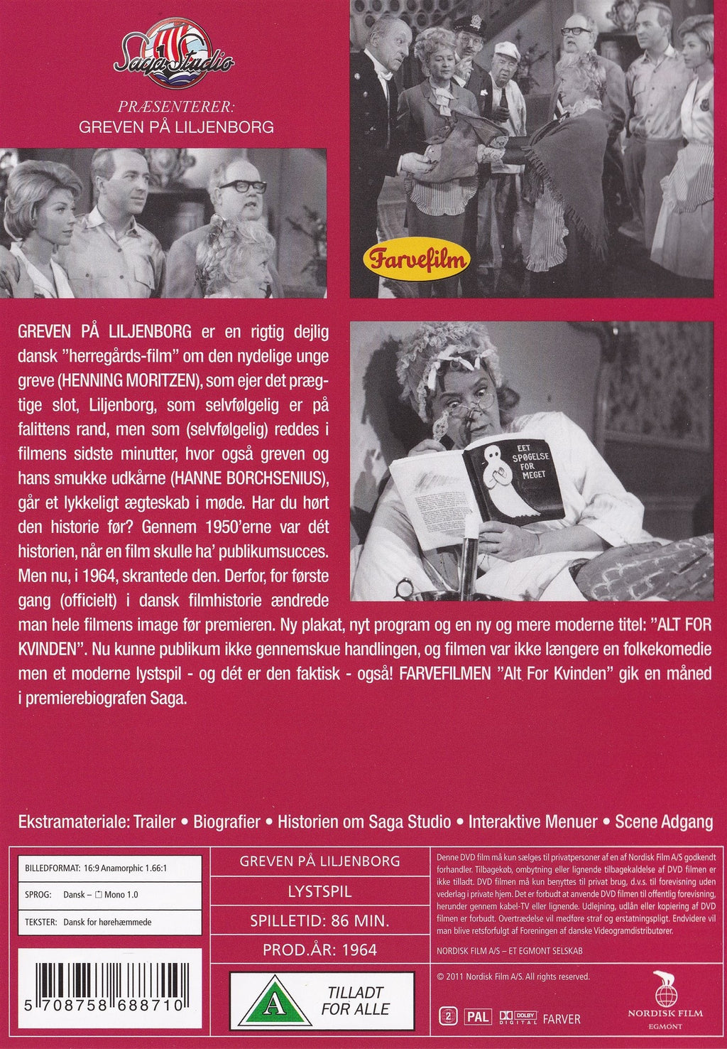 Greven på Liljenborg (DVD)