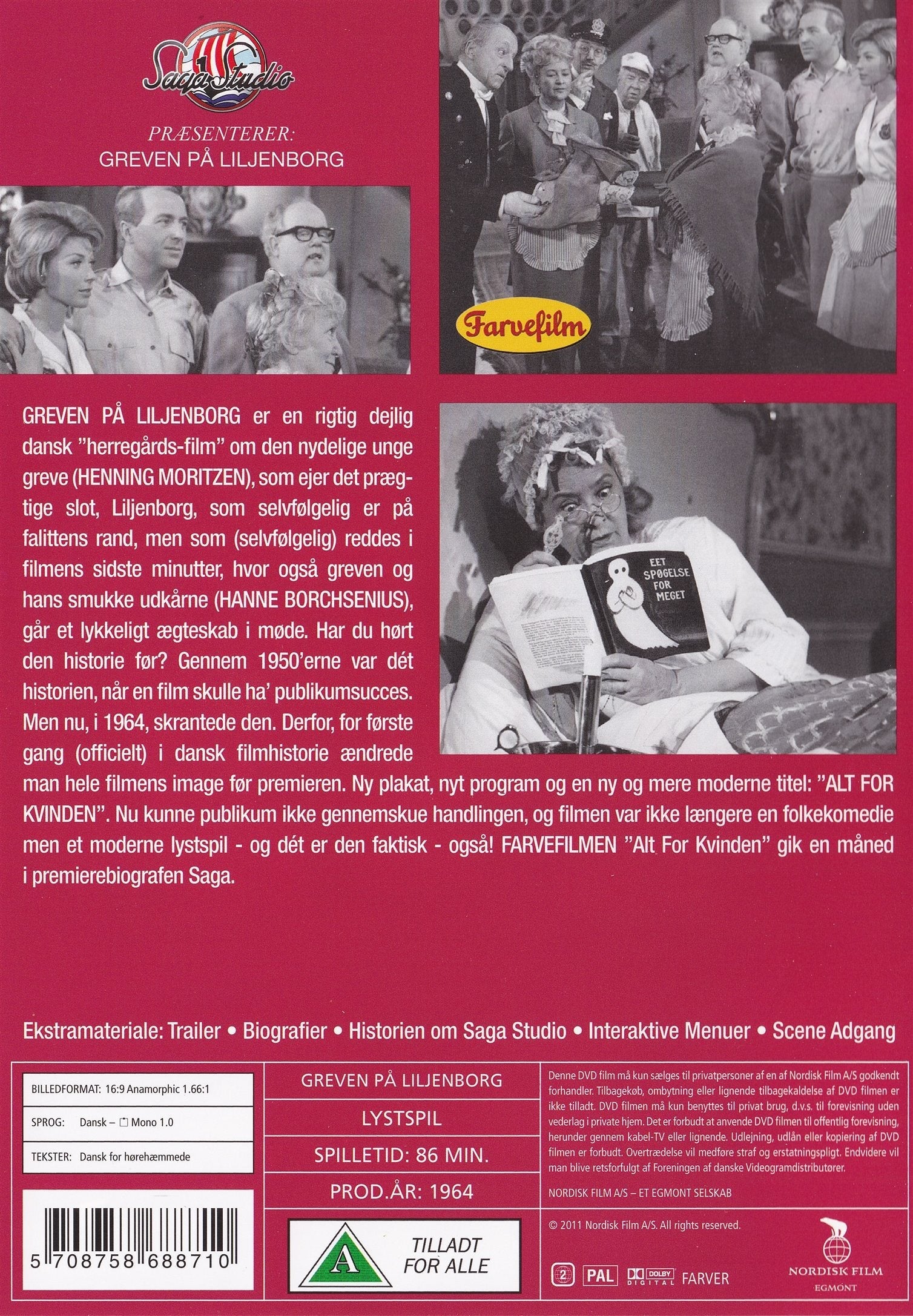 Greven på Liljenborg (DVD)