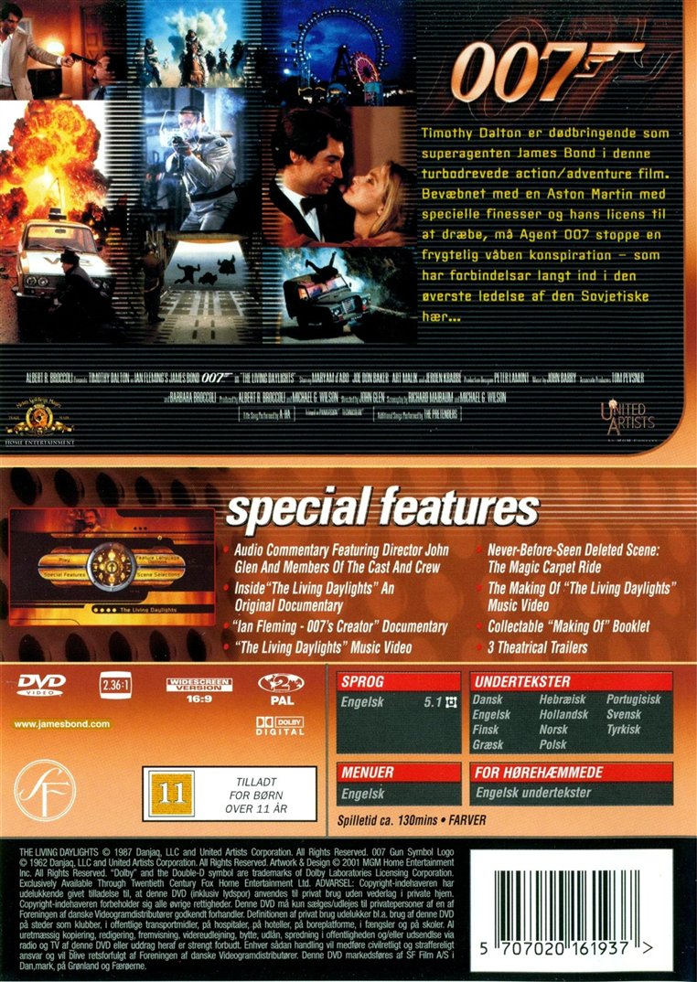 The Living Daylights (DVD)