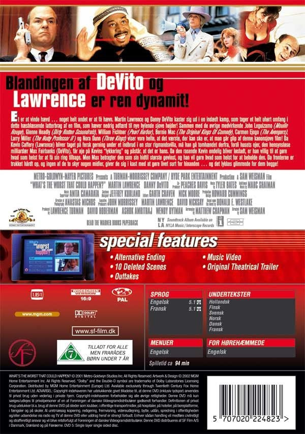What's the worst that could happen? (DVD)