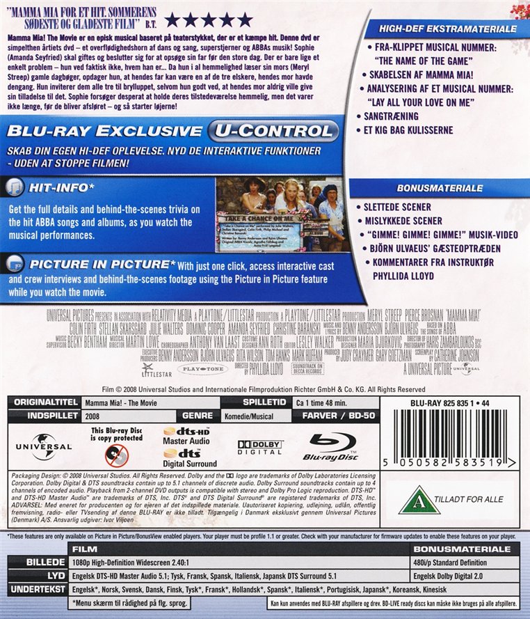 Mamma Mia! (Blu-ray)