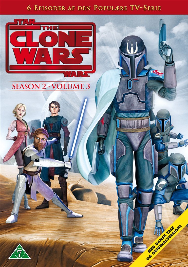 Star Wars: The Clone Wars (Sæson 2 - Del 3) (DVD)