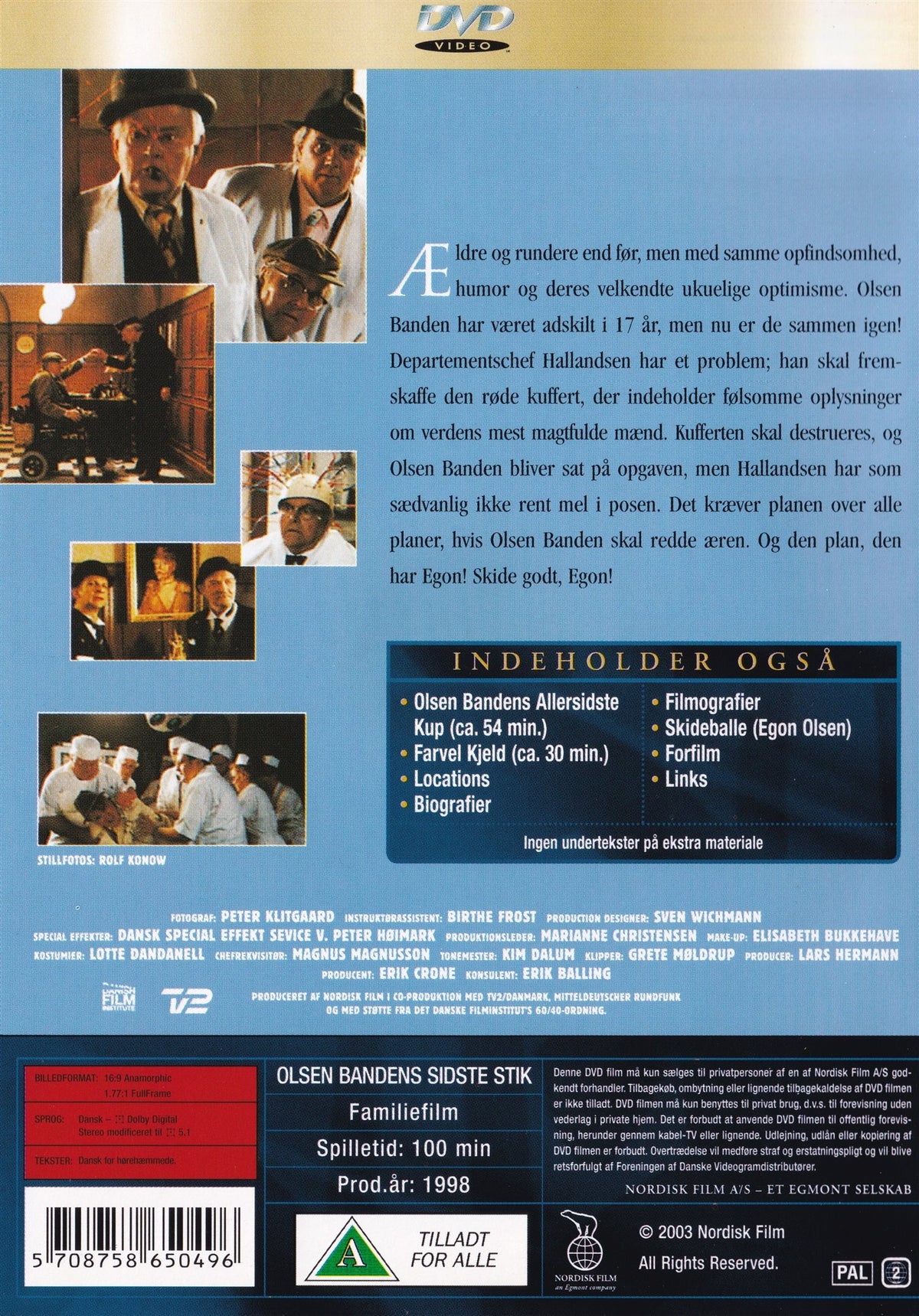 Olsen Bandens Sidste Stik (DVD)