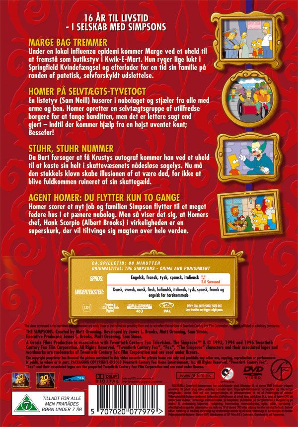 Simpsons, The Classics: Crime & Punishment (DVD)