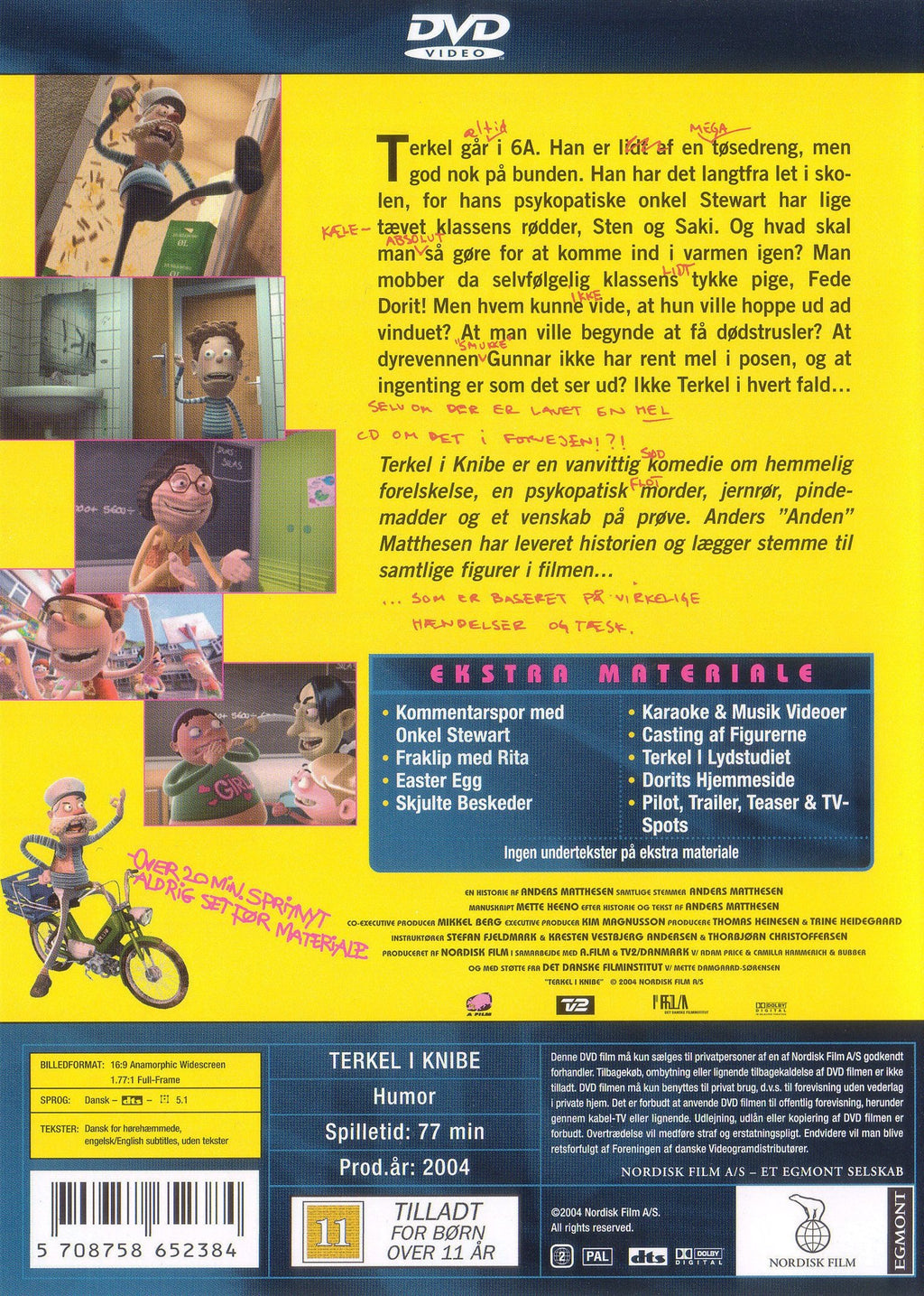 Terkel i Knibe (DVD)