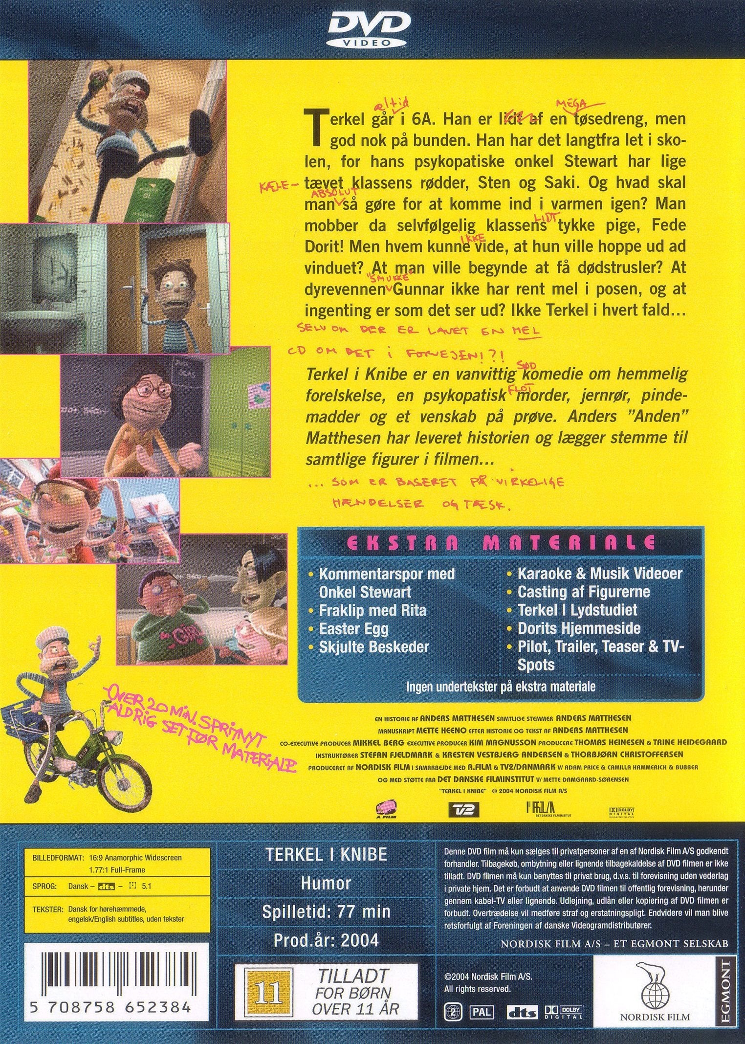 Terkel i Knibe (DVD)