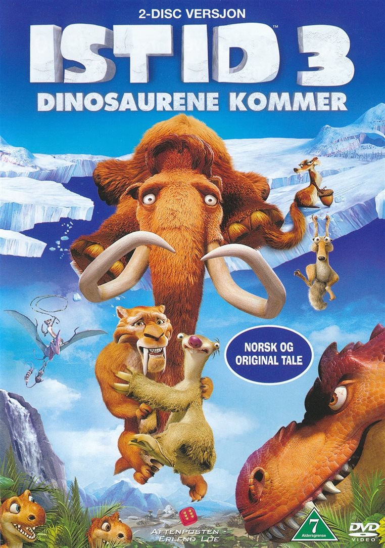 Istid 3: Dinosaurene kommer (DVD)