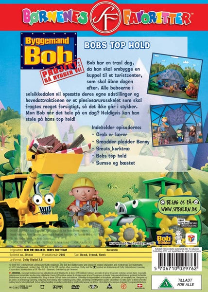 Byggemand Bob 16: Bobs Top Hold (DVD)