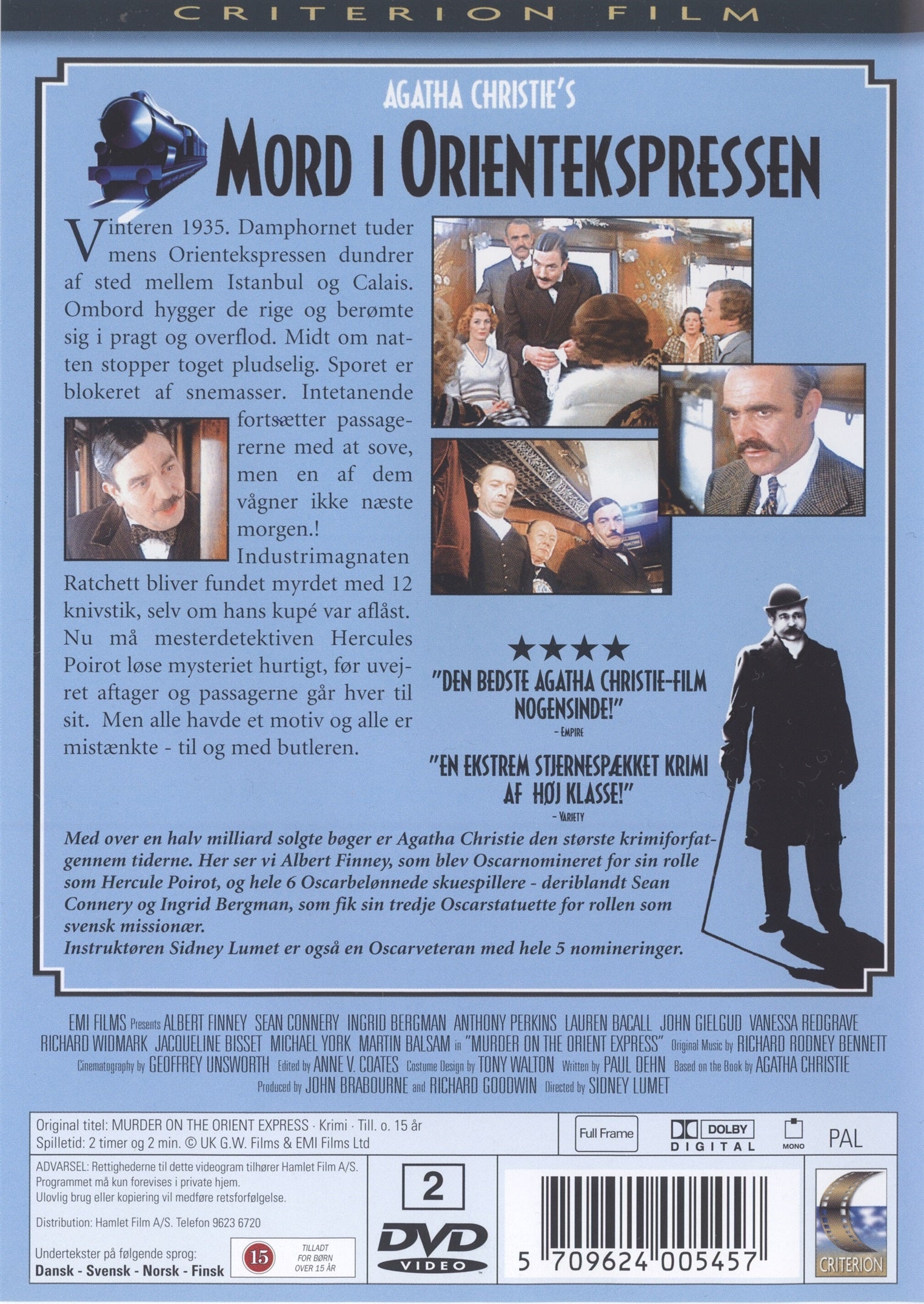 Mord I Orientekspressen (DVD)