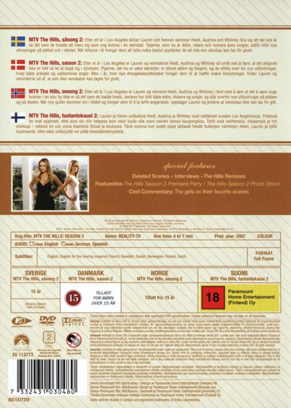 The Hills Sæson 2 (DVD)