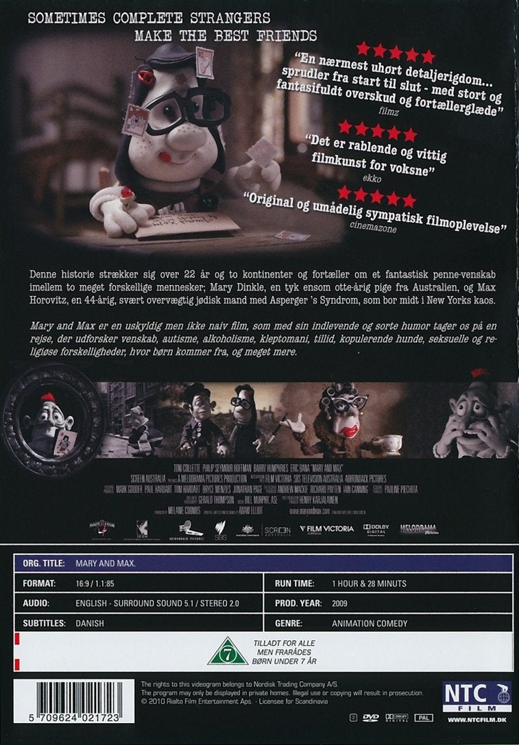 Mary and Max (DVD)