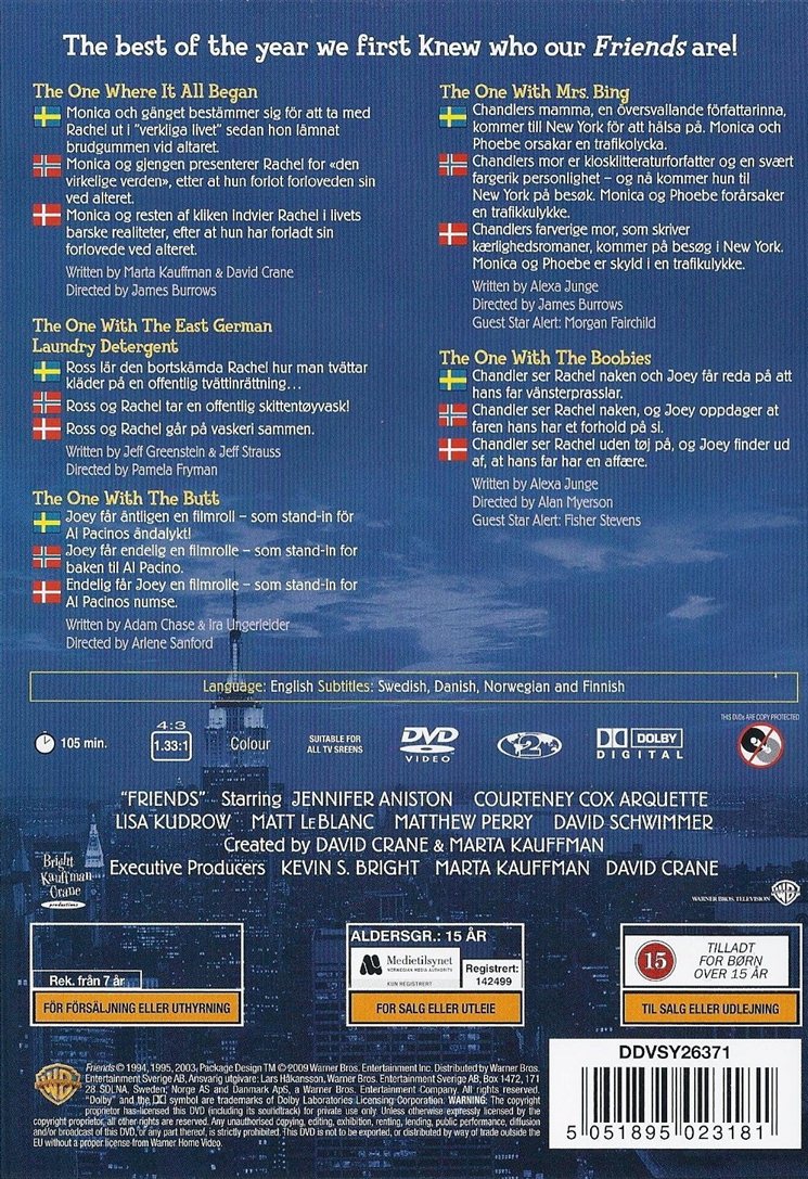 Friends - Best of Season 1 (DVD)