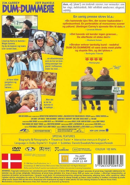Dum Og Dummere (DVD)