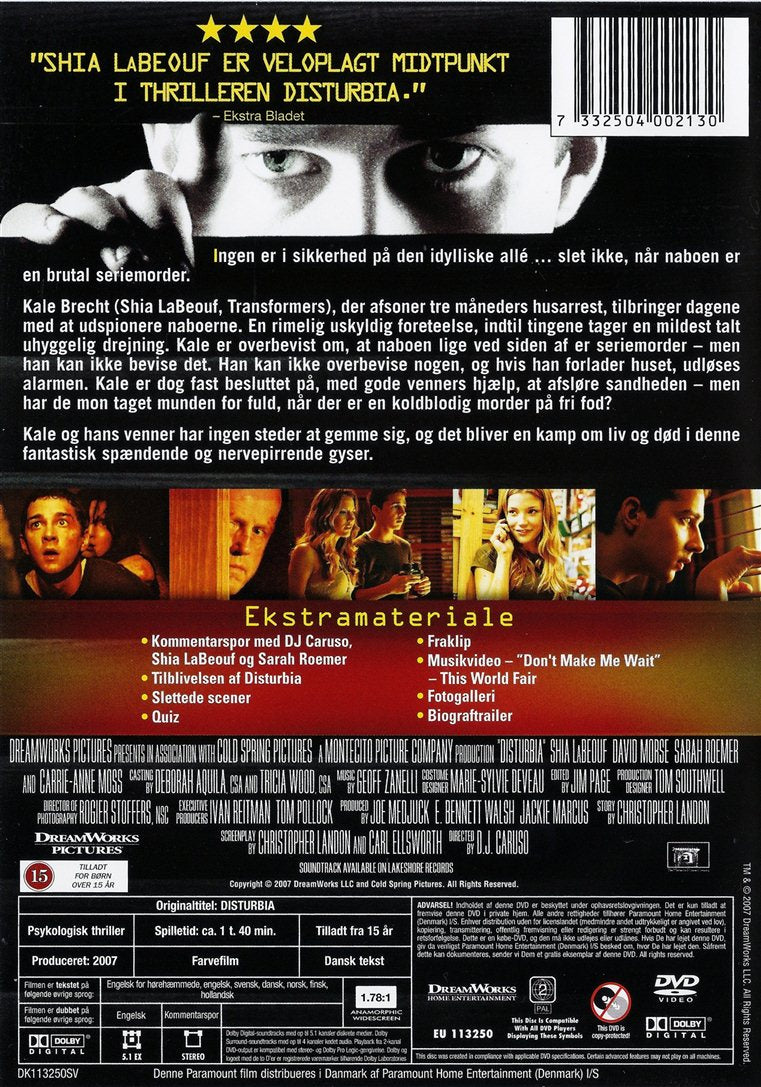 Disturbia (DVD)
