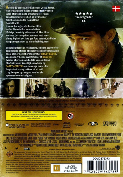 The Assassination of Jesse James by the Coward Robert Ford (DVD)