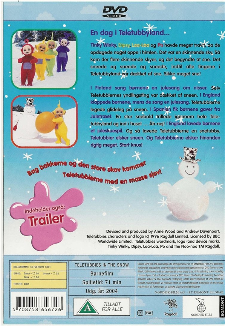 Teletubbies: I sneen (DVD)