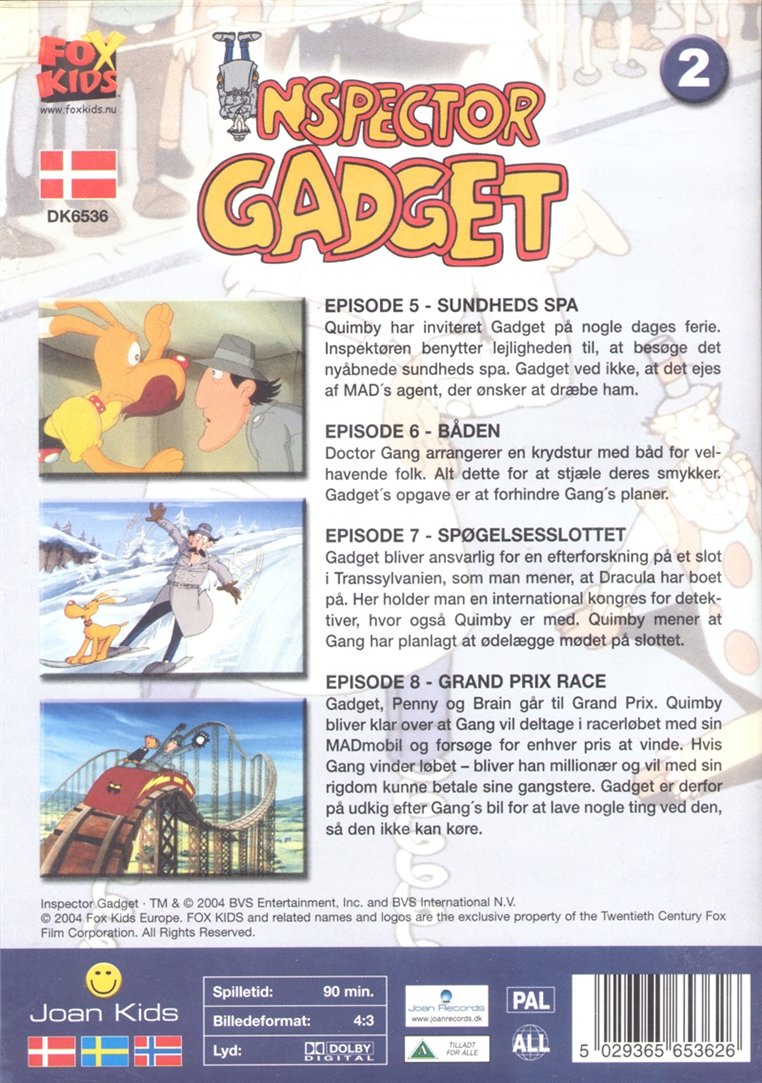 Inspector Gadget - Volume 2 (DVD)