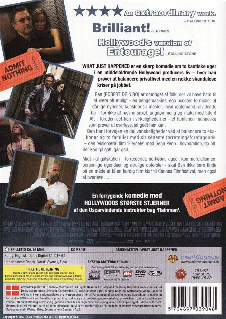 What just happend (DVD)