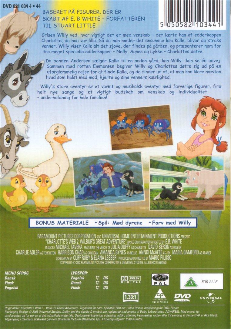 Grisen, der fik lov at leve 2 - Willys Store Eventyr (DVD)
