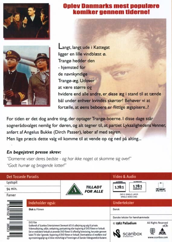 Det tossede paradis (DVD)