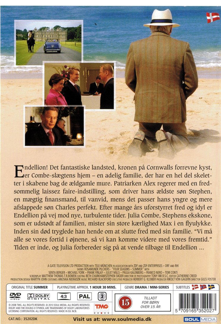 Rosamunde Pilcher De 4 årstider del 1 - Sommer (DVD)